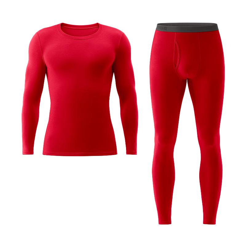 Bananain Red Plan 3 Series Unisex Thermal Underwear Set
