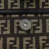FENDI Zucchino Shoulder Bag Brown Nylon canvas Women Used
