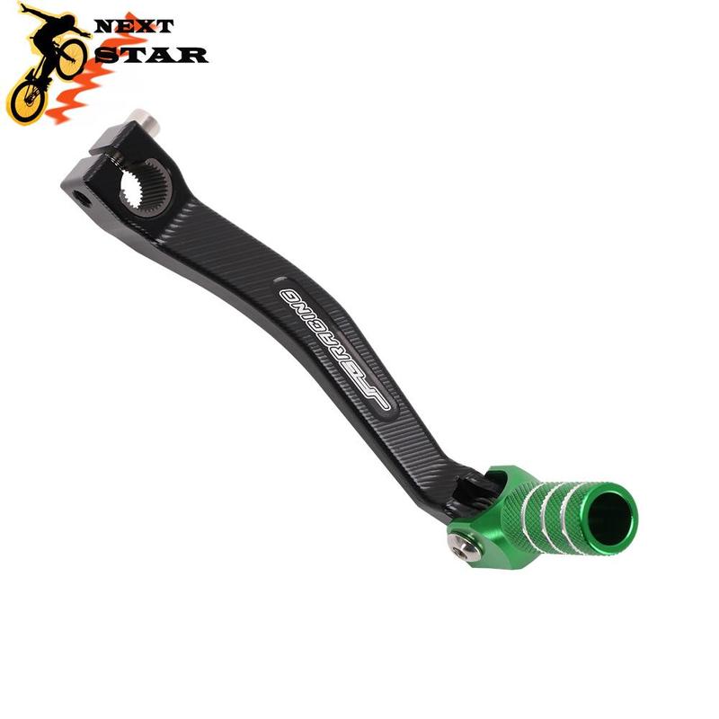 2009-2018 Motorcycle CNC Folding Shifter Shift Lever Anti-fall Foot Brake Pedal For Kawasaki KX450F KX KXF450 KX 450F KXF 450