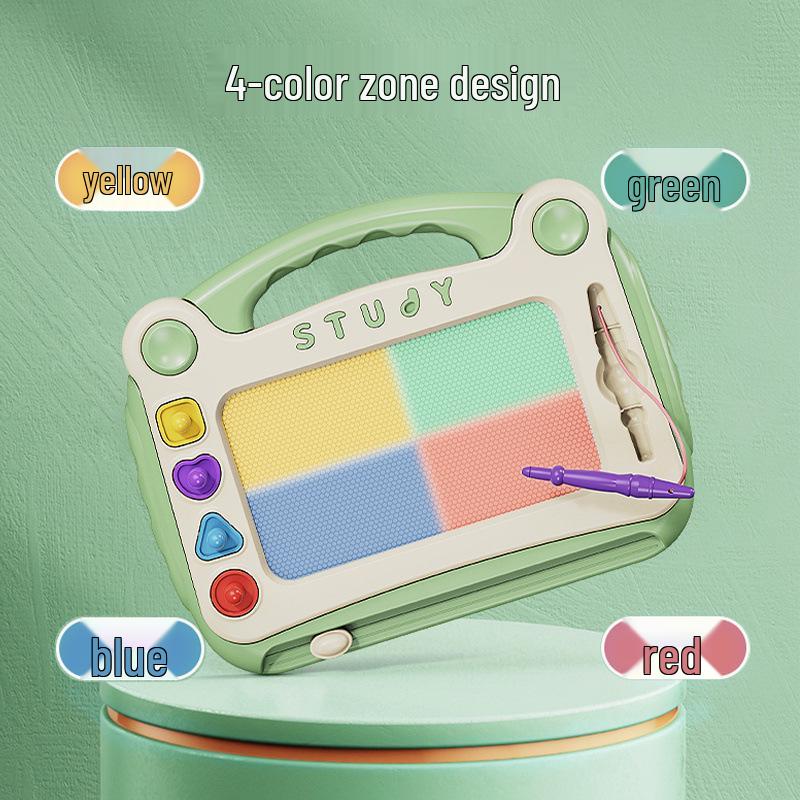 Multicolor Magnetic Drawing Board for Kids - Graffiti and Writing Toy for Ages 0-6