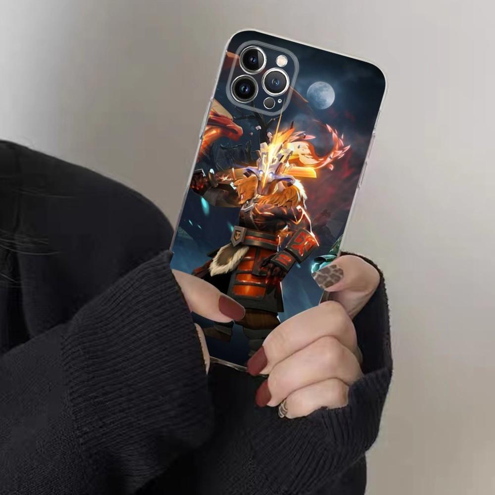 Hot Game D-Dota 2 Phone Case For IPhone 16 15 8 7 6 6S Plus X SE XR XS 14 11 12 13 Mini Pro Max Mobile Case