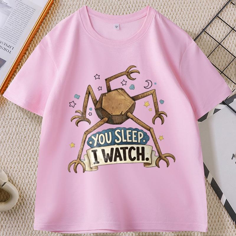 You Sleep I Watch Maglietta Retro Alieno T-shirt Project Hail Mary Rocky T-shirt Stampata Larga Comoda Magliette Girocollo