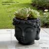 Creative Statue Flowerpot Green Potted Plants Container Home Courtyard Garden Decor Resin Handicrafts Ornament Gift