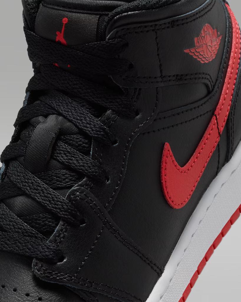 DQ8423-005 Nike GS Air Jordan 1 Mid "Nero/Bianco"