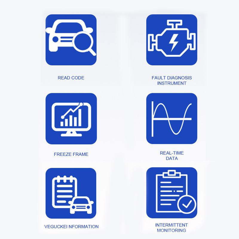 Super Mini Elm327 Bluetooth5.1 V2.1 Obd 2 Car Diagnostic Tool Smart Code Reader Scanner Elm327 Odb2 Scanner Tool For Android