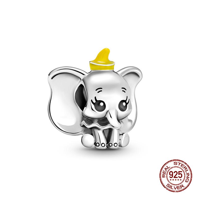 New  Mickey Minnie Beaded Marvel Lron Man Charms Plata De Leyoriginales Fit Bracelet Diy Jewelry Making Women'S Gift