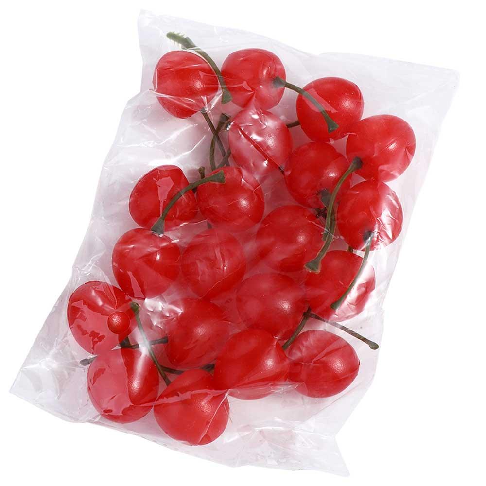 Accessoires de Photographie Artisanale Décoration de Maison Ornement Fraise Simulée Cuisine Fruit Artificiel Mini Faux Fruit