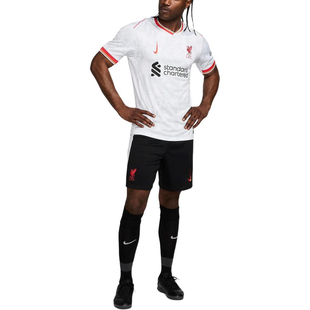 New Nike LiverpoolFC Dri FIT Soccer Bottom Men's Black/White/Global Red FQ2059-010