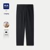HLA Men's Executive Solid Slim Fit Straight-Leg Casual Pants