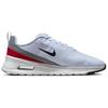 Nike Air Max Nuaxis Football Grey White Gym Red Herr Sneakers Svart FD4329-002