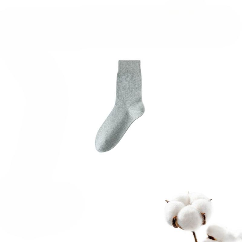 Summer Cotton Lightweight Socks - Breathable, Suitable for Sports, Mid-calf Length Socks, Prevent Odor, Anti-slip, Antibacterial