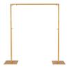 Retractable Wedding Backdrop & Poster Display Stand - Vertical & Thickened Design