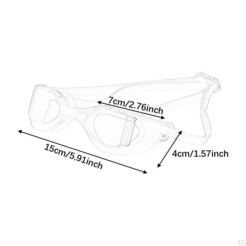 Adjustable Swim Goggles, Anti Fog Eyewear for Training And Parties