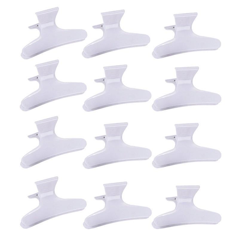 12pcs Hair Styling Tool Grab Clip Small Butterfly Clip Hair Styling Duck Bill Clip Hair Positioning Partition Clip
