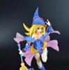 Dark Magician Girl Action Figure With Mana Magic Form Boxed Pvc Statue On Magic Book Base For Anime Game Fans