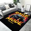 Graffiti Cartoon Cool Off-road Vehicle Carpet Kids Room Game Non-slip Soft Floor Mat Bedroom Home Decoration Rugs Living Room