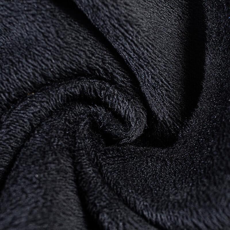 Si Baishe Women's High-Waist Fleece-Lined Straight Jeans