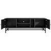 TV Cabinet, TV Table with Versatile Storage Space, TV Cabinet with Stable Metal Legs