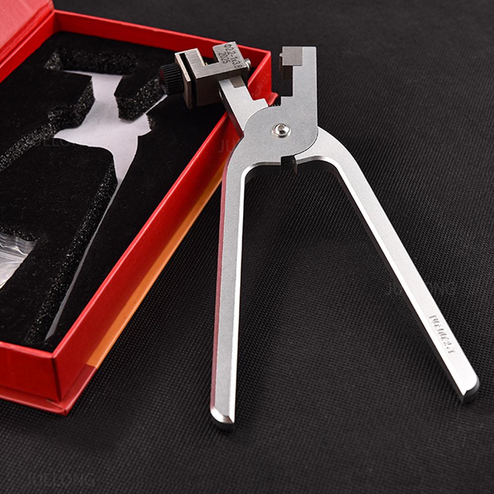 

STAPELP Leather Strap Silicone Rubber Strap Quick Release Pliers Drilling Holes For Watch Tool серебряный