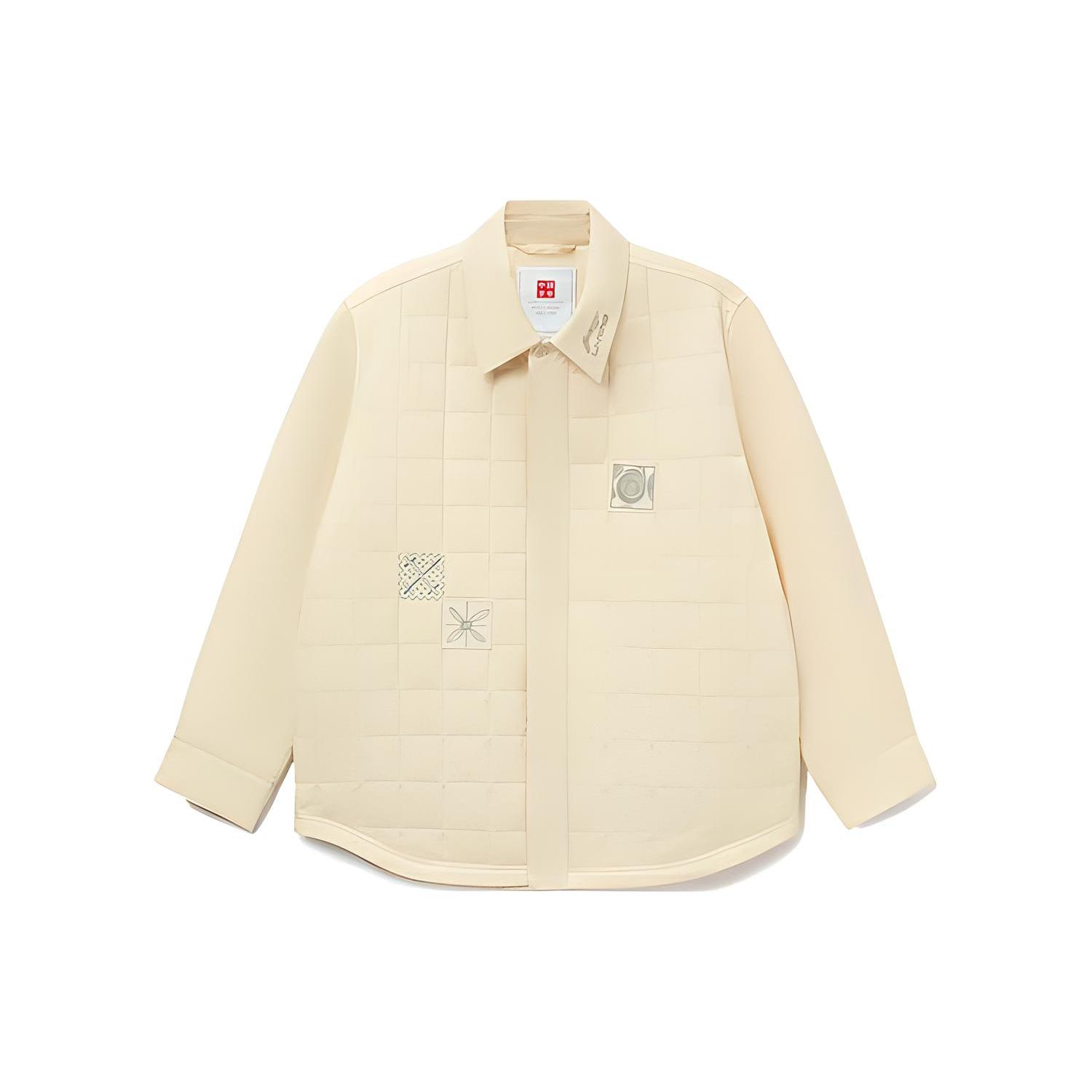 Li Ning Puffer Jacket Men s Swan White ASHR101-2 XL