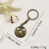 Five-Pointed Star Keychain Pendant