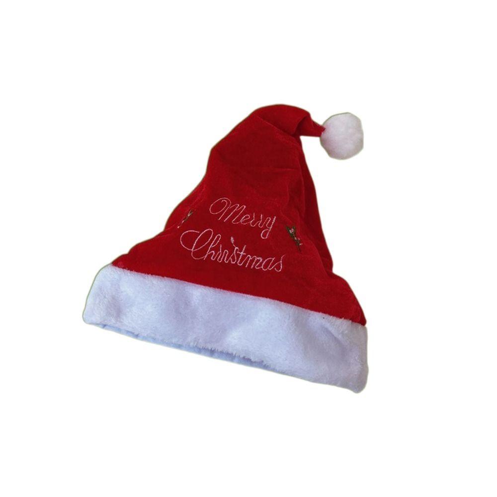 Antler Christmas Accessory Santa Claus Stripe Girl Hat Cotton Hat Christmas Hat New Year Cap