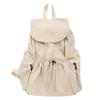 Casual Nylon Drawstring Backpack Lightweight College Student Schoolbag Canvas Shoulder Bag  Student