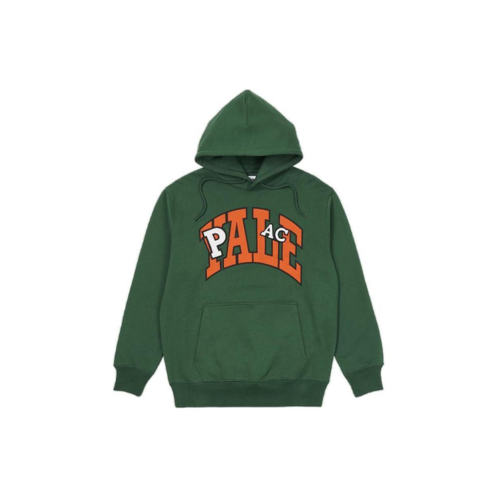 Palace FW22 Unisex Hoodie With Letter Print Long Sleeve Men Tops Green P23CS069
