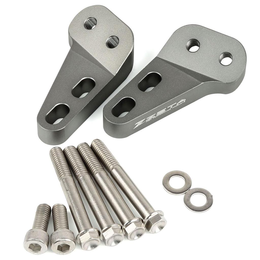 ZETA RACING Handguard Mount Front Type for SL230 XLR XR CRM KDX KLX RMX Compatible with Armor Handguards Aluminum Dirt Freak F5267 CRF150F/230F