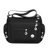 Nylon Messenger Bag Neutral Nylon Oxford Cloth Women's Shoulder Messenger Bag Middle-Aged and Elderly Leisure Bag