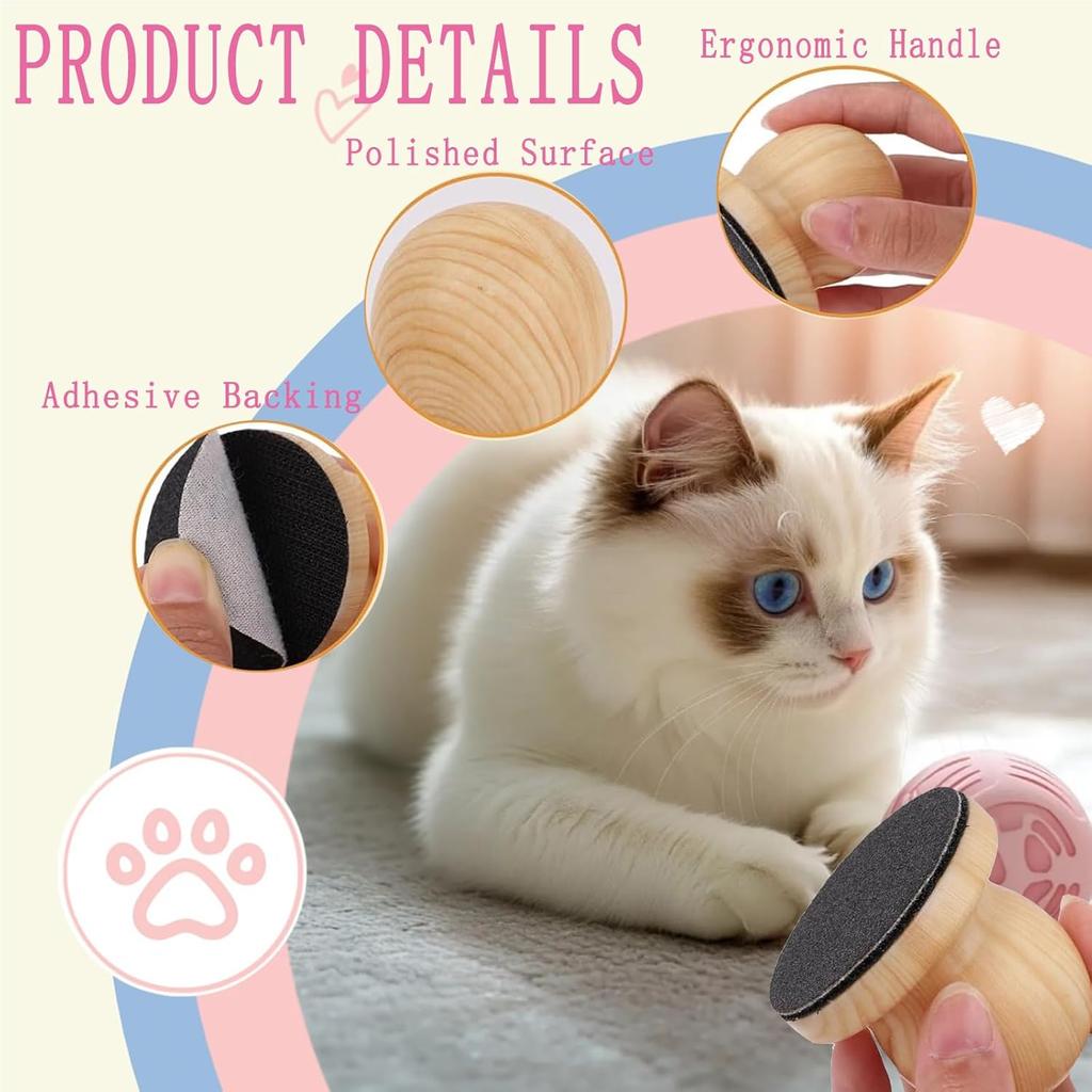 Generic Dog Nail File with 4 Pcs Replacement Frosted Sheets, Scratch Board Pad for Dog and Cat Nails Grinder