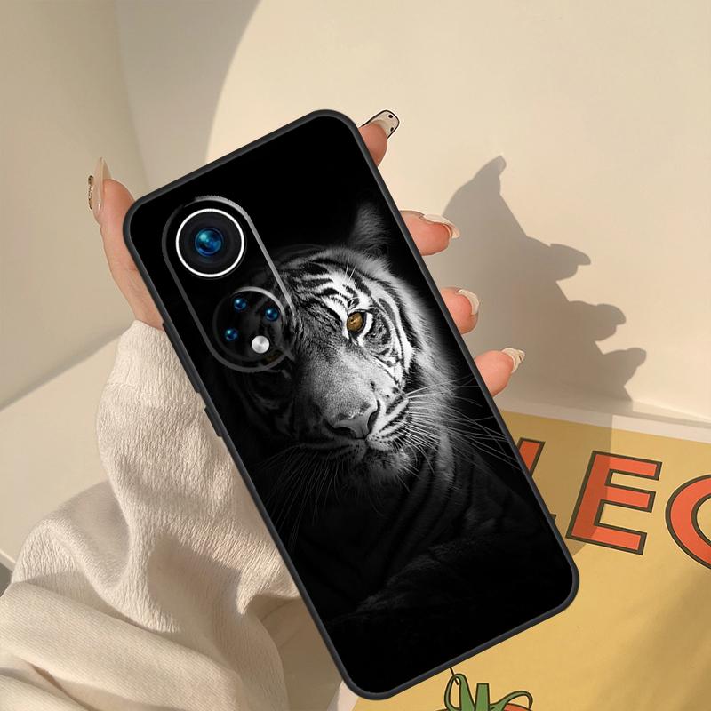 

Крутой чехол с изображением большого кота Тигра для Honor Magic 5 6 7 8 Pro Чехол для Honor 400 200 Lite 50 70 90 X8a X8b X9a X9b X9c Honor 200