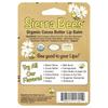 Organic Lip Balms, Pack of 4, 0.15 Oz (4.25 G) Each