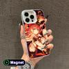 Game GI Yanfei White Translucent MagSafe Mobile Phone Case for iPhone 17 16 15 14 13 12 11 X XR XS Air Pro Max Plus Cover