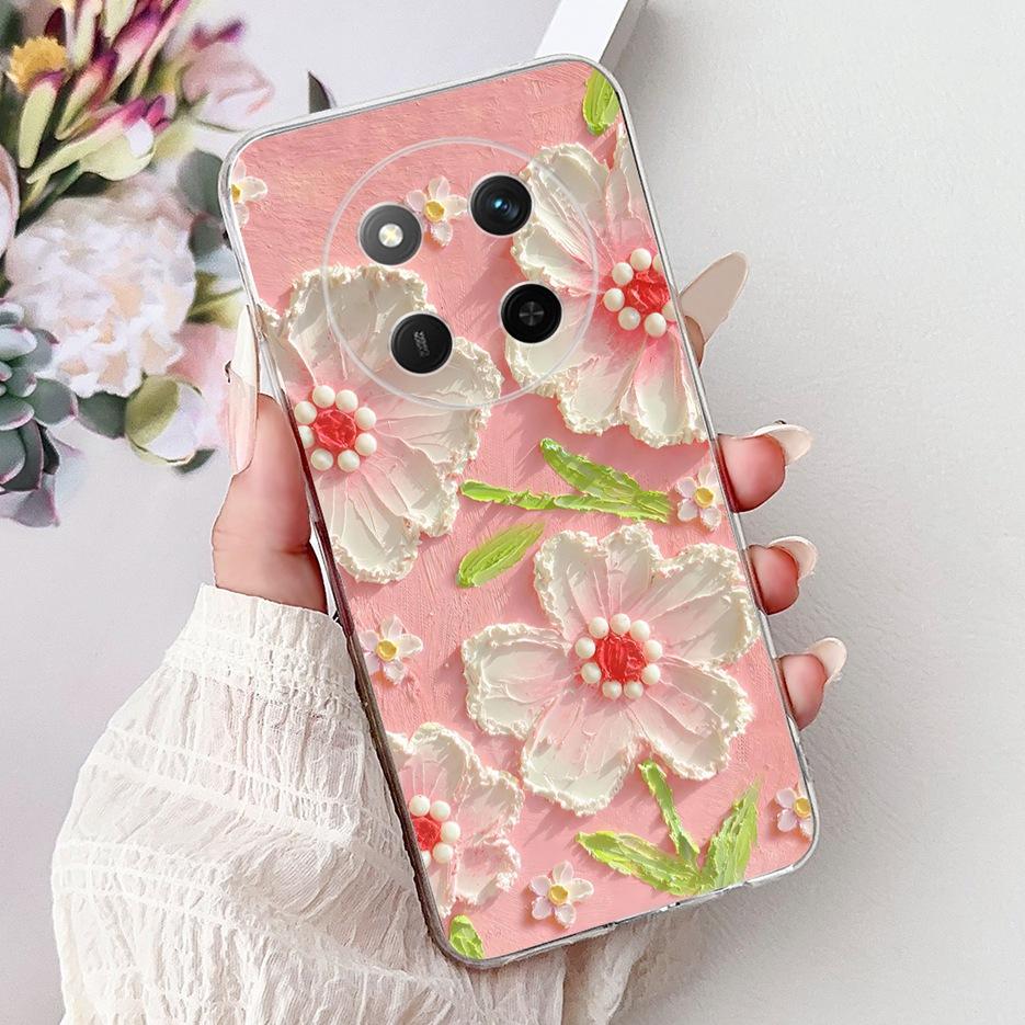 For Honor X9C Case Magic 7 Lite BRP-NX1 New Luxury Painted Cover Soft Slim Phone Case For Honor Magic7 Lite HonorX9C Smart Shell