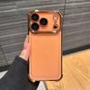 Luxury Electroplate Transparent Phone Case For iPhone 11 12 13 14 15 16 Pro Max Plus Clear Bumper Shockproof Protection Cover