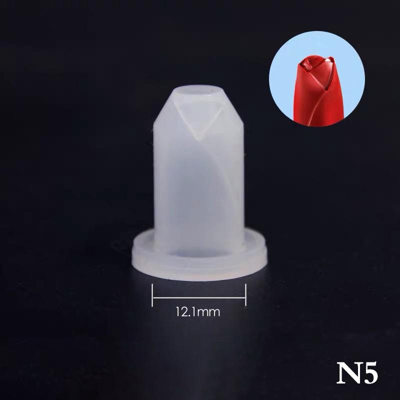 1pcs/3pcsSilicone Lipstick Mold Aluminum Ring Mould Holder DIY Crafts Tools Easy High Quality Beauty Lipstick Kits