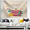 Christmas Balls And Snow Wall Hanging Tapestry Christmas Wall Hanging Tree Wall Hanging Gorgeous Christmas Tree Fireplace Gifts