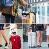 Luggage Cup Holder - Multifunctional Travel Caddy - Fits Suitcase Handles, Also, As A Stroller & Automotive Cup Holder - Pink