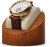 Woodten Wooden Watch Stand, Beige, Natural, Space-Saving Display Stand for Single Watches