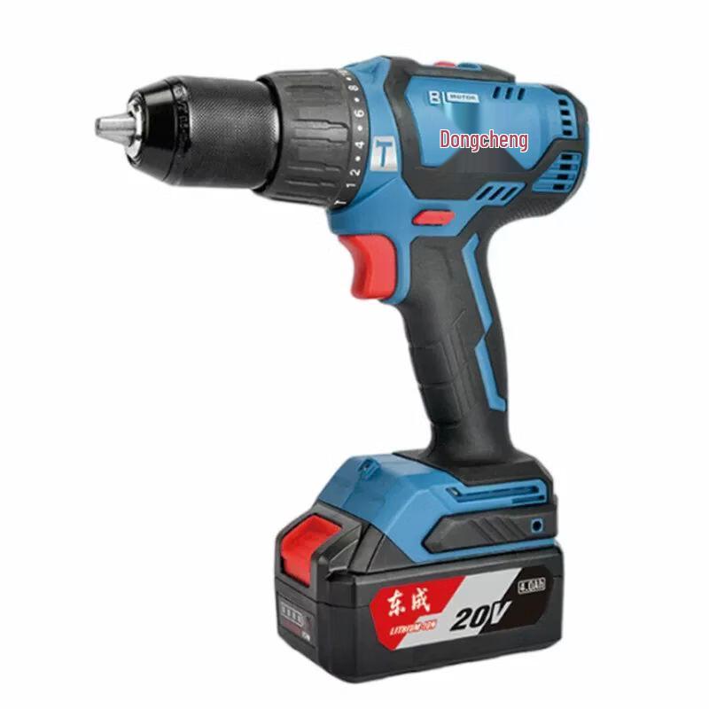 Dongcheng 20V Brushless Cordless Impact Drill CN Plug (adapter Included)
