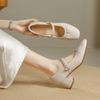 Single Shoe Women 2026 Spring and Autumn New Item, Thick Heel Mary Jane Paired with Cheongsam Shoes for Women
