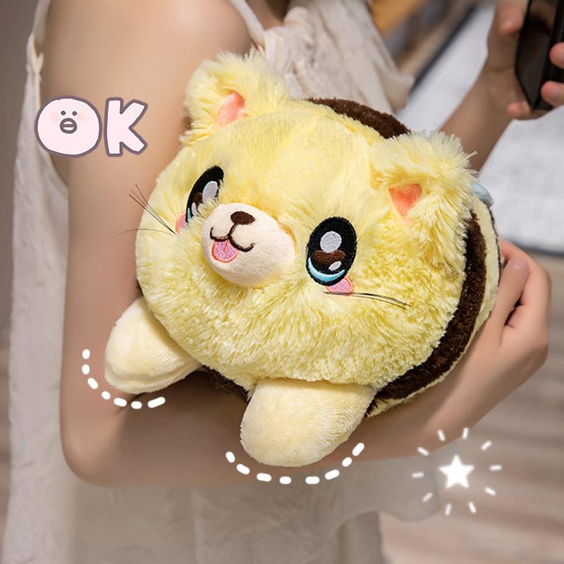 Cartoon Insect Series Plush Doll Orchid Mantis Bee Doll Children'S Early Education Toy Beetle Hug