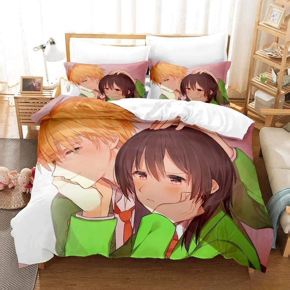 

Новый 3D-принт аниме Kaichou Wa Maid-sama комплект постельного белья Single Twin Full Queen King Size комплект постельного белья для взрослых и детей, комплект пододеяльников 70x133cm 2pcs