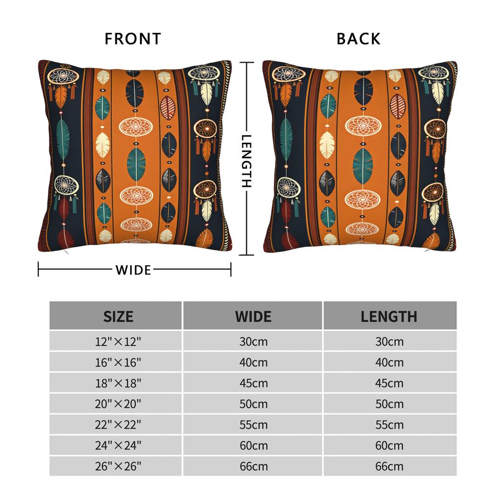 Bohemian Mandala Style Pillow Case Square Pillow Cover Vintage Pillowcases For Sofa Home Decor