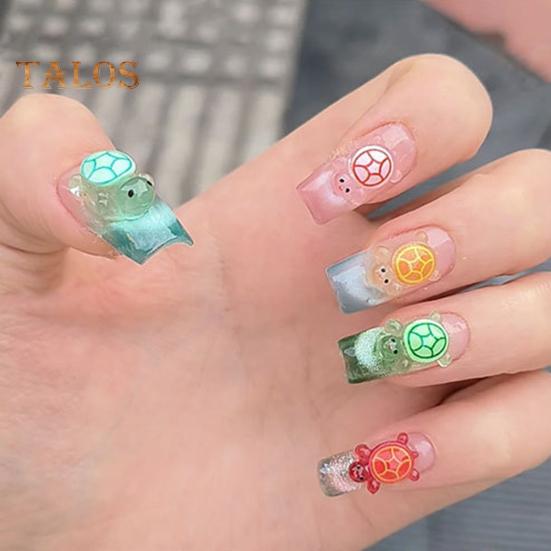 100 Stück Mini-Schildkrötenfiguren, die im Dunkeln leuchten, Schildkrötenornamente, Miniatur-Schildkrötenstatuen für die Dekoration des Feengartens, zum Selbermachen und Basteln von Mikro-Landschaften