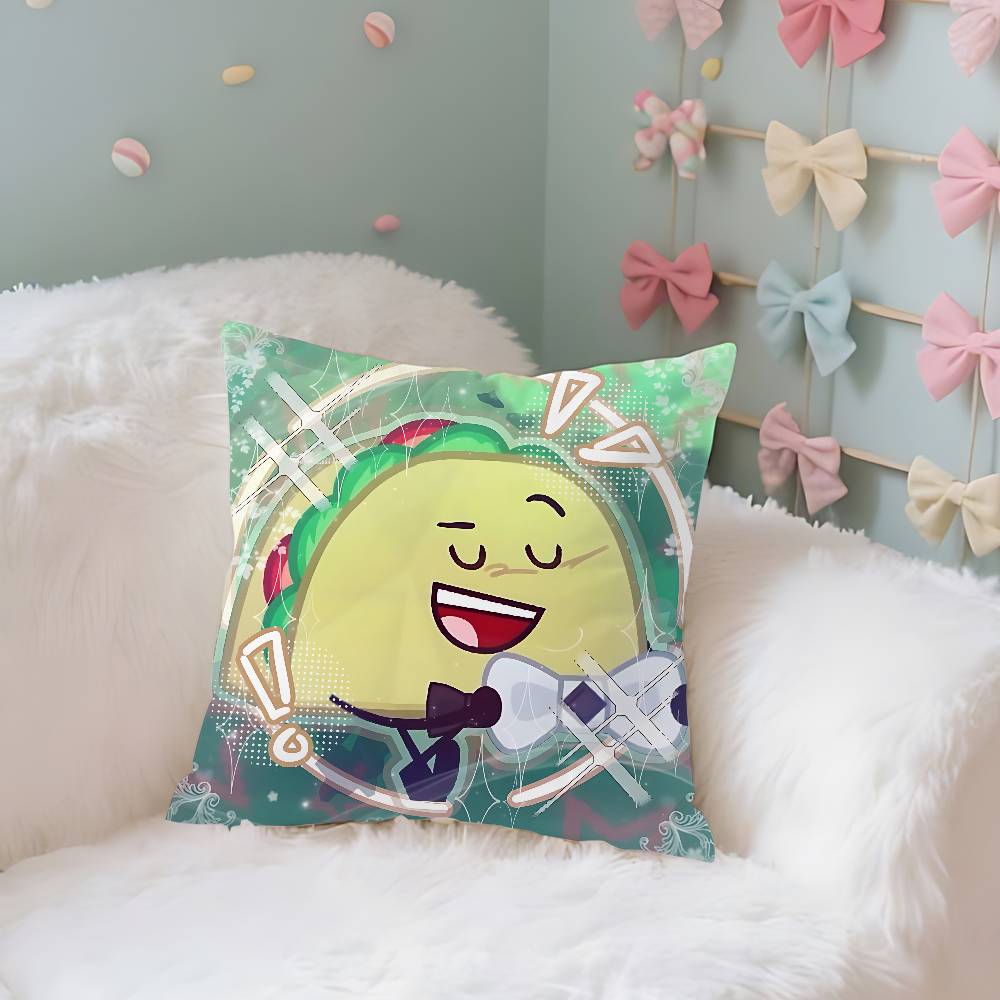 Funny AInanimate InsanityS Case Plush Fabric Soft Pillowcase Double Sided Print Cushion Cover Household Gifts