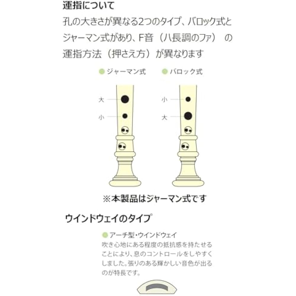 Yamaha YAMAHA Soprano Recorder German Style YRS-321 Rosewood Style Finger Cleaning Stick Recorder...