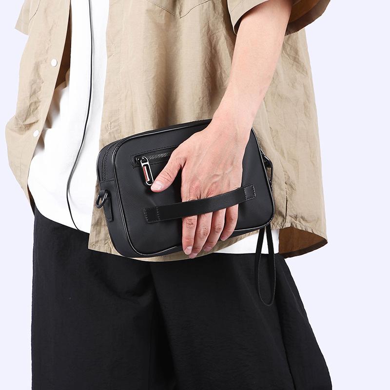 Men Street Style Summer New Large Capacity Shoulder Crossbody Bag Casual Waist Sling Bag for Men Travel Outdoor Daily Use