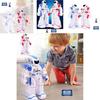Kids' Intelligent Remote Control New Will Electric Robot Toy Blue/red Educational And Fun Dancing Robot